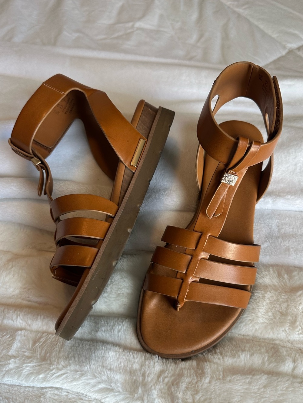 Franco Sarto caramel sandals